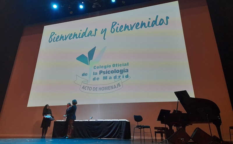 Acto de homenaje a profesionales de la Psicología en voluntariado durante la pandemia COVID-19